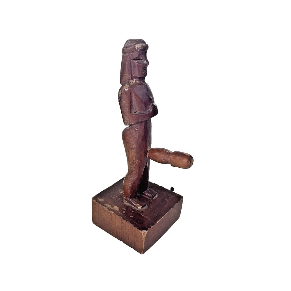 Naughty Hawaiian Souvenir  - Barrel Man (no Barrel) Carved Wood Novelty Funny